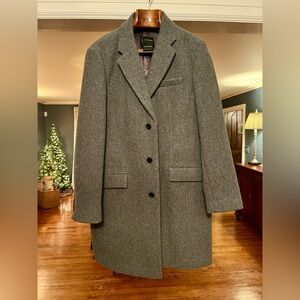 Club Monaco Gray Wool Blend Coat